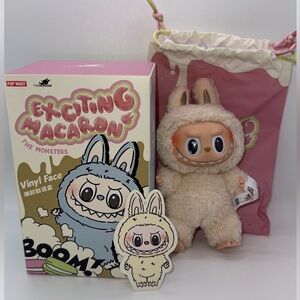 BRAND NEW Pop Mart Labubu Exciting Macaron Soymilk